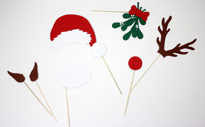 DIY: Weihnachten Photo Booth | we love handmade