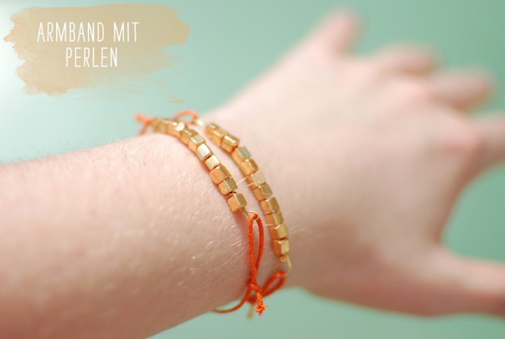 Perlenarmband | we love handmade