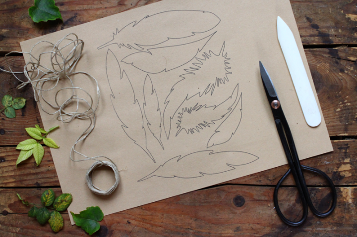 we love handmade | papierfedern