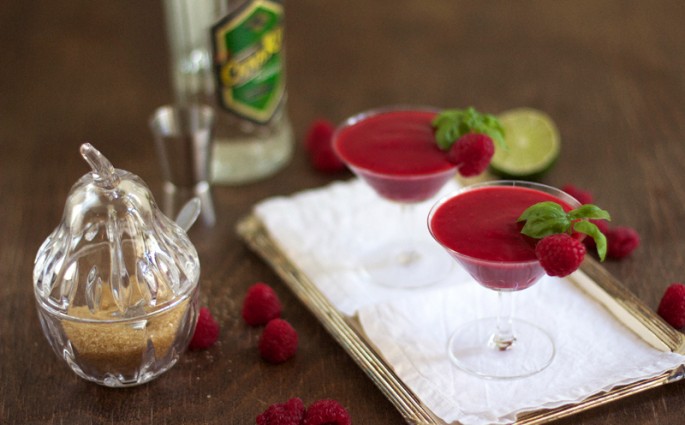 Eat Seasonal: Himbeer Daiquiri | we love handmade