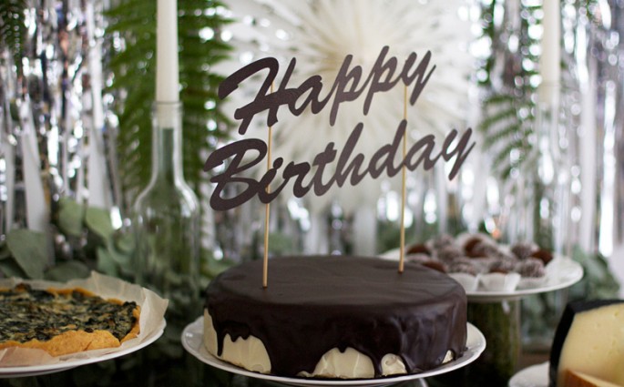 Birthday-Table: Rezepte und DIY-Ideen | we love handmade