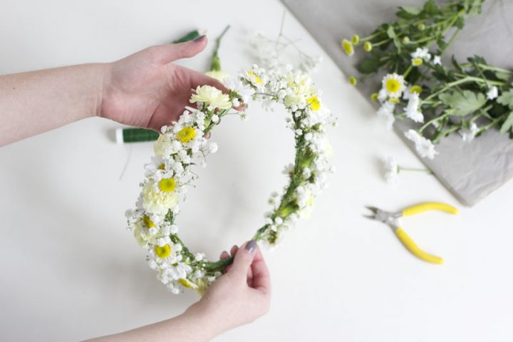 blumenkranz fertig gebunden | we love handmade