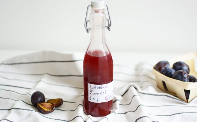 Zwetschken-Lavendel-Sirup | we love handmade