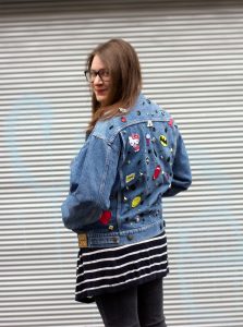 jeansjacke-upcycling | we love handmade