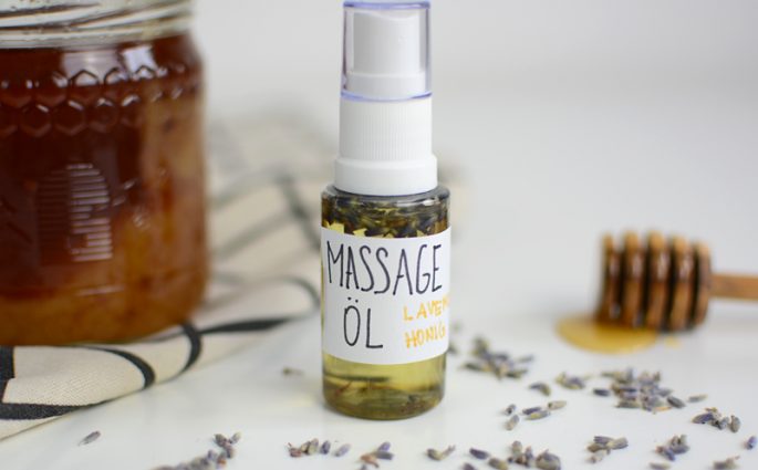 Honig-Lavendel-Massageöl | we love handmade