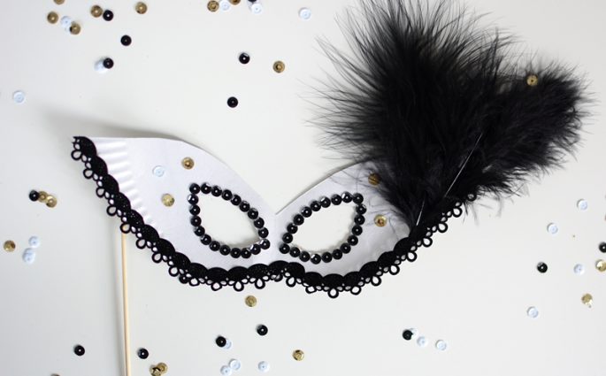 Venezianische Maske selbstgemacht | we love handmade
