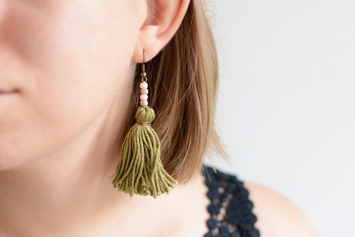 Tassel-Ohrringe | we love handmade