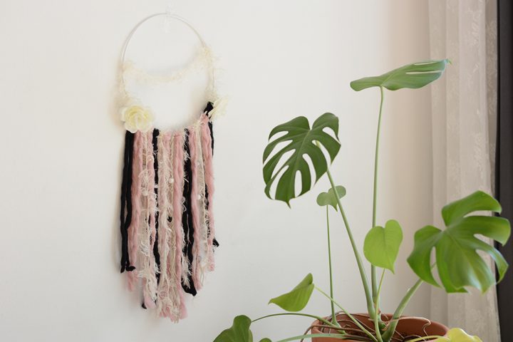 Wanddekoration fertig - DIY | we love handmade