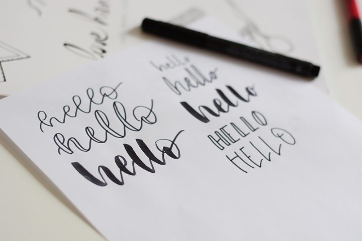 Lettering-Workshop Wien | we love handmade