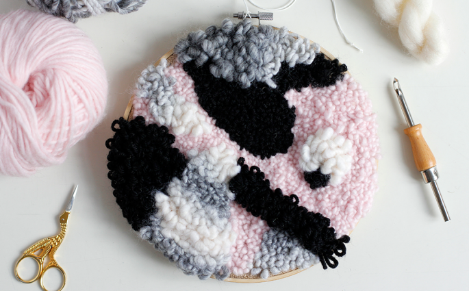 DIY: Sticken mit Punchnadel - Bild | we love handmade