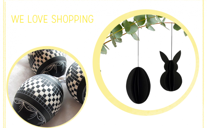 we love shopping: Oster-Deko Minimalistisch