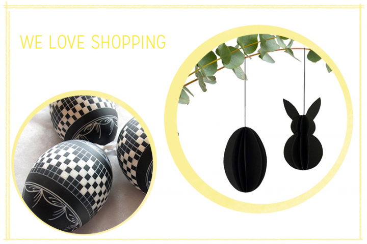 we love shopping: Oster-Deko Minimalistisch