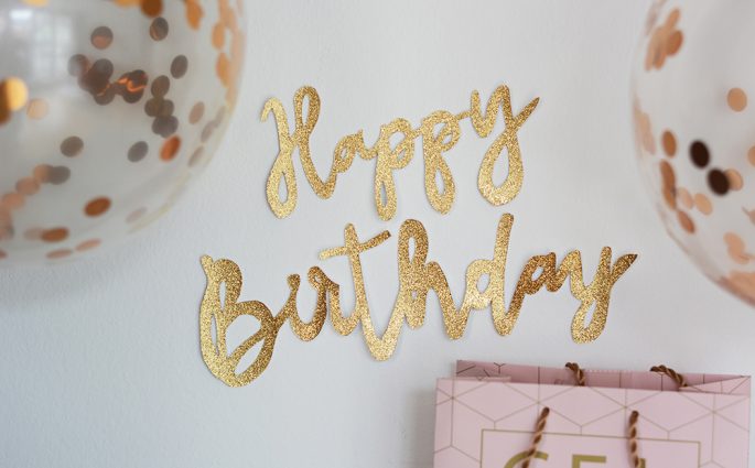 Geburtstagsbanner DIY-Tutorial | we love handmade