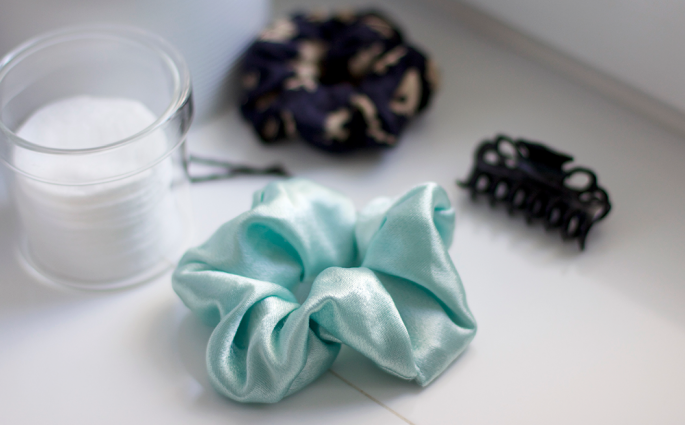 DIY: Scrunchie in Mint | we love handmade