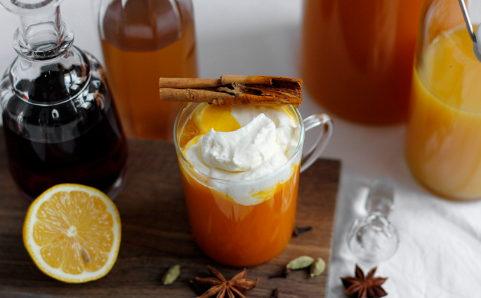 Drink: Halloween-Rezept Kürbis-Punsch | we love handmade
