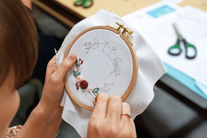 Sticken lernen: DIY-Workshop | we love handmade