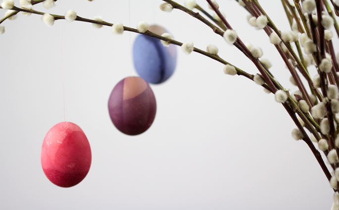 DIY: Ostereier färben | we love handmade