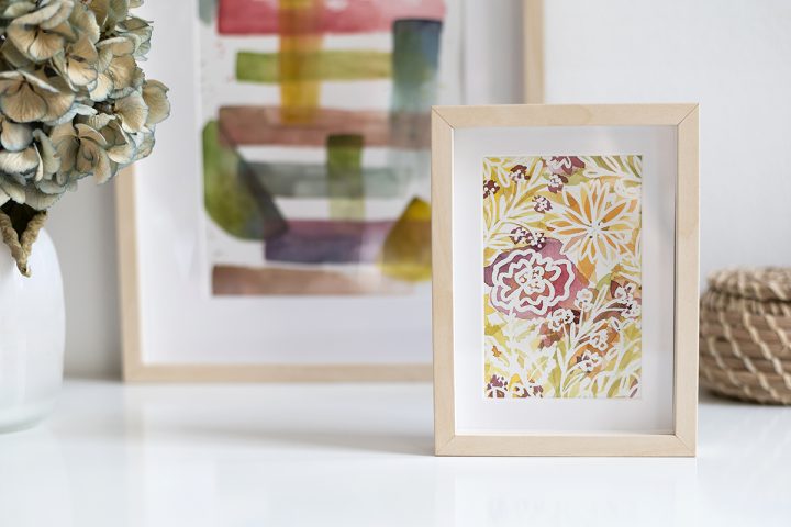 Wildblumen-Aquarellmalerei | we love handmade