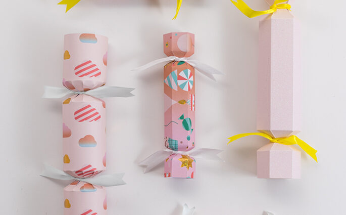 DIY: Bonbon-Geschenkbox aus Papier | we love handmade