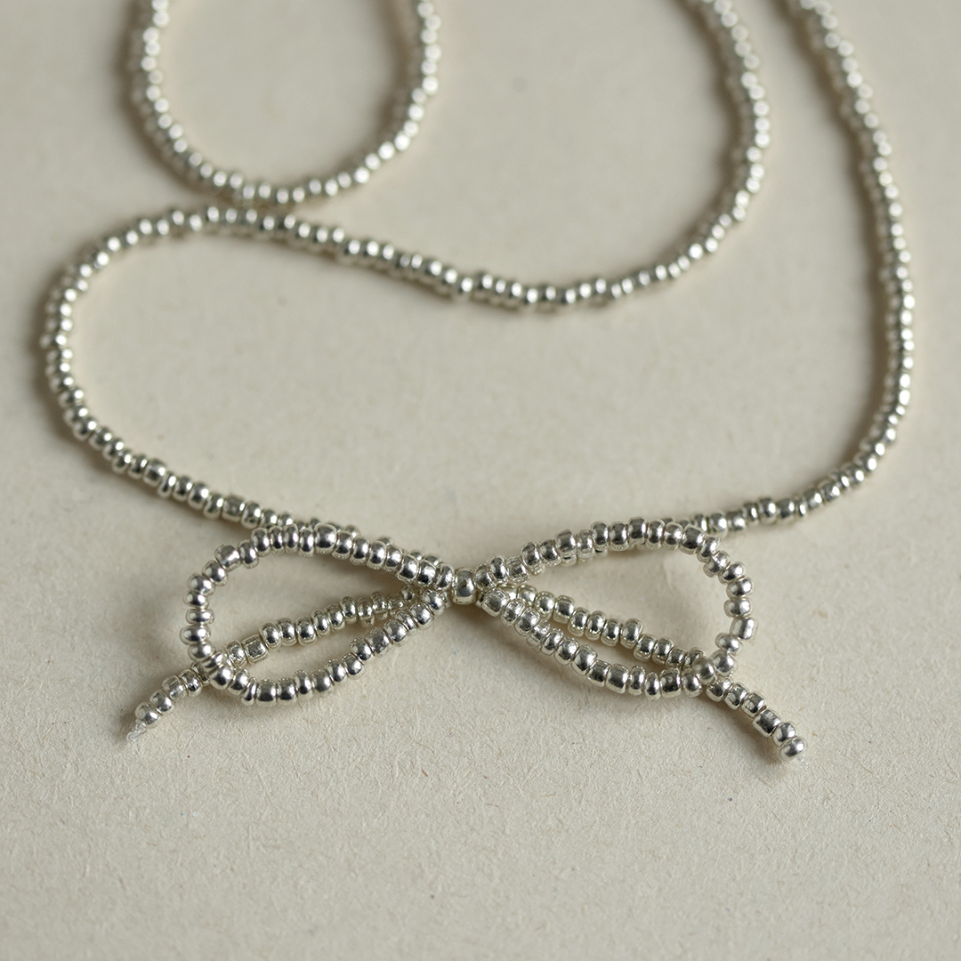 Perlenschmuck-Workshop: Schmuck-Set gestalten 2025 — Perlenkette Bow | we love handmade