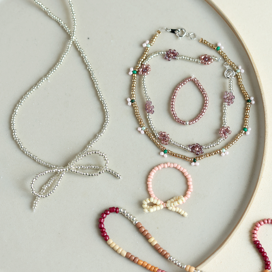 Perlenschmuck-Workshop: Schmuck-Set gestalten 2025 | we love handmade