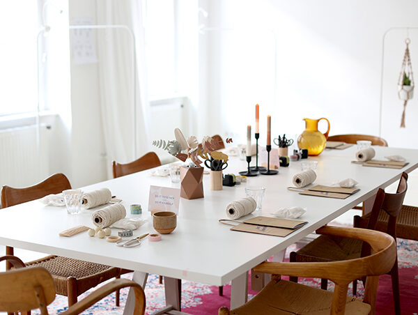 Workshops im we love handmade STUDIO