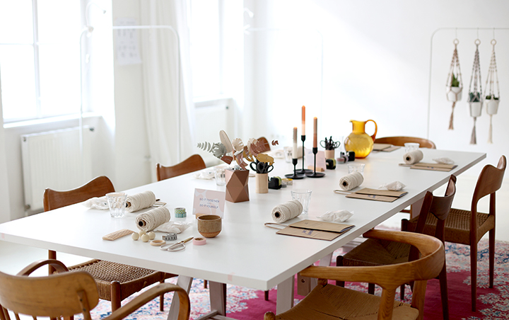 Workshops im we love handmade STUDIO