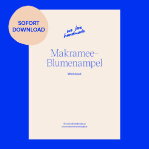 Makramee Blumenampel Anleitung PDF - Einsteiger Tutorial | we love handmade