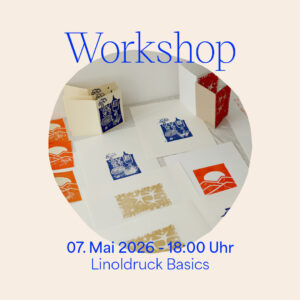 Lerne die Kunst des Linoldrucks! Im Mai 2026 findet unser Linoldruck Basic Workshop in Wien statt – perfekt für alle, die kreative Drucktechniken entdecken und eigene Motive gestalten möchten.