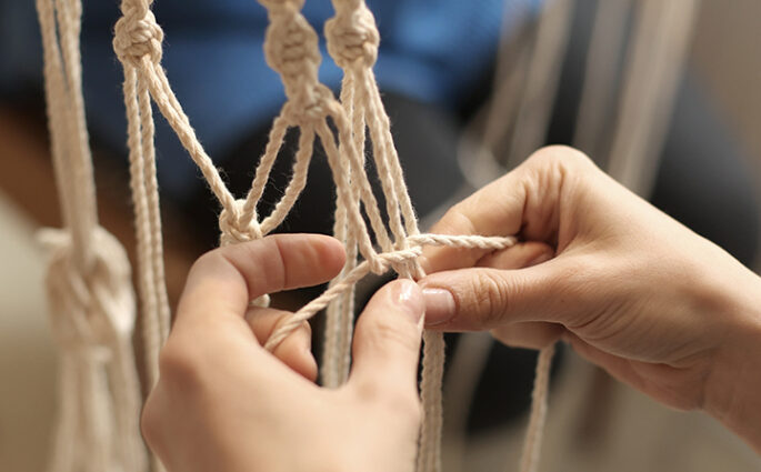 Kreativworkshops Wien April 2026 – Punch Needle & Makramee im 7. Bezirk | we love handmade